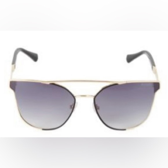 Balmain Clubmaster Sunglasses 62mm Gold Black NWT Full Set